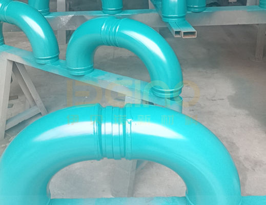 Betonpomppijpen met hoge hardheid en koolstofarme staal met aluminium-keramische bekleding