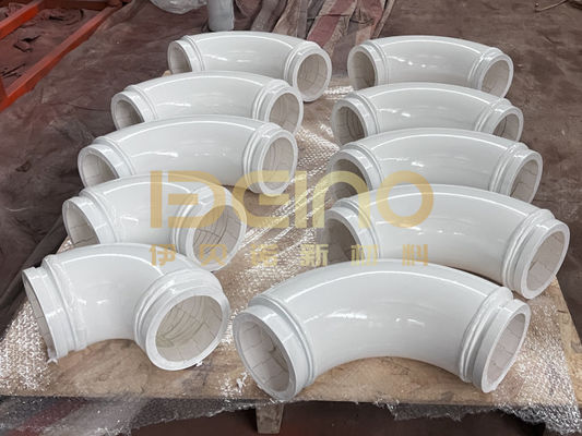 Hoogwaardige aluminium keramische gelijmde pomppijpen voor Zoomlion SANY Betonpomptrucks Global Export Engineering Machinery Spare Parts