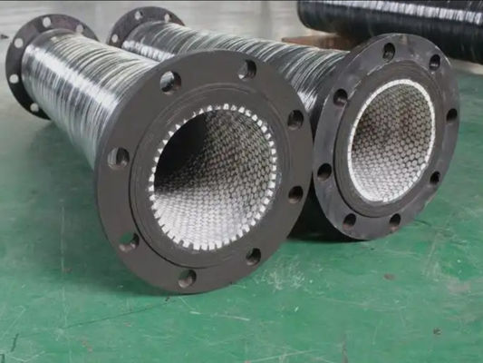 Flexible Ceramic-Lined Hose Ceramic-Lined Rubber Hose Superior Wear Resistance en Flexibility voor het vervoer van deeltjes en corrosieve media
