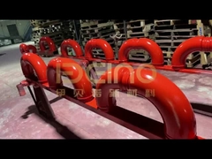 Smooth Beton Pump Elbow Licht Gewicht Beton Pump Boom Pipe Betonpomp Elbow Lining Ceramic